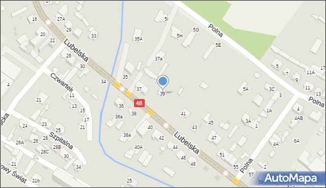 Kozienice, Lubelska, 39, mapa Kozienice