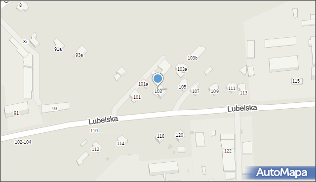 Kraśnik, Lubelska, 103, mapa Kraśnik
