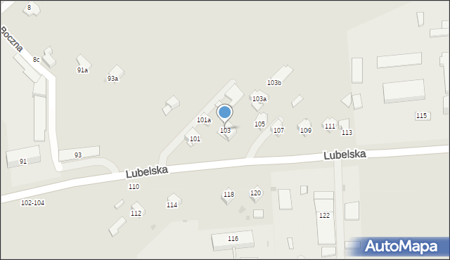 Kraśnik, Lubelska, 103, mapa Kraśnik