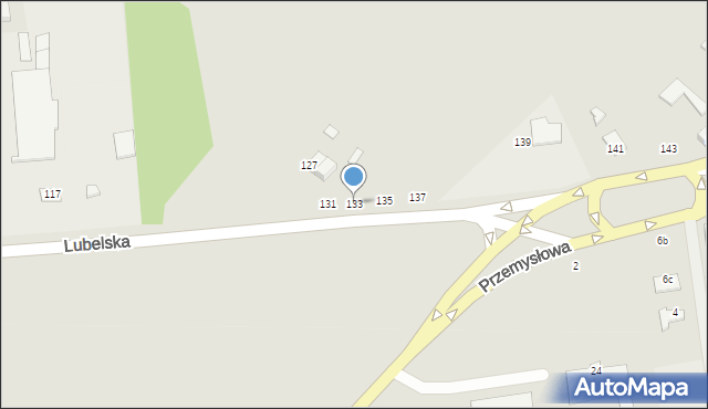 Kraśnik, Lubelska, 133, mapa Kraśnik