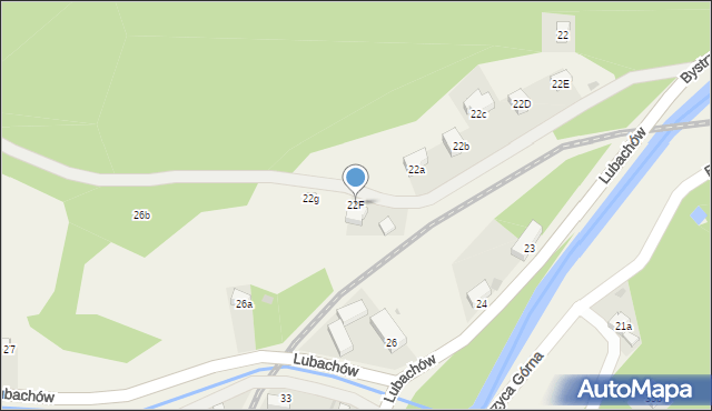 Lubachów, Lubachów, 22F, mapa Lubachów