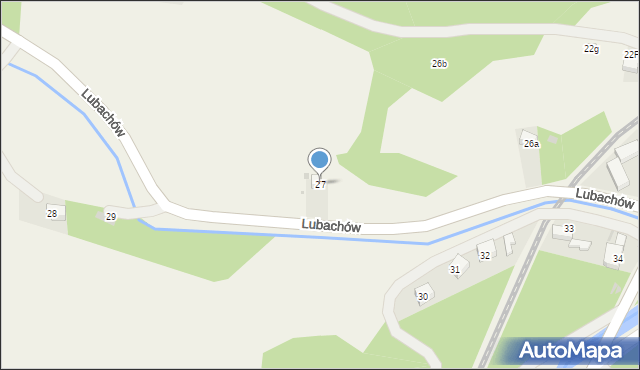 Lubachów, Lubachów, 27, mapa Lubachów