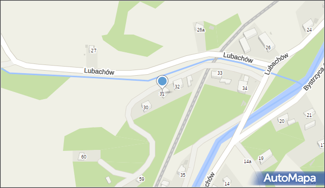 Lubachów, Lubachów, 31, mapa Lubachów