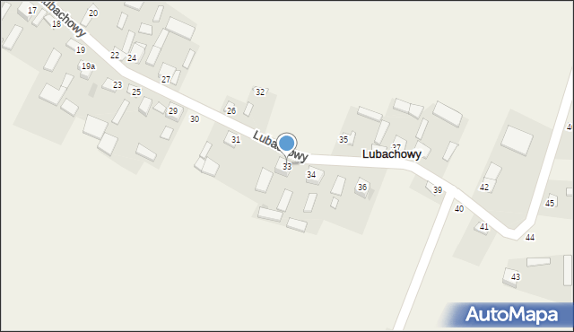 Lubachowy, Lubachowy, 33, mapa Lubachowy