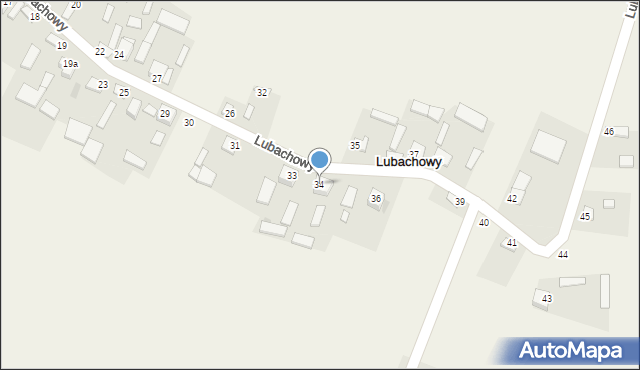 Lubachowy, Lubachowy, 34, mapa Lubachowy