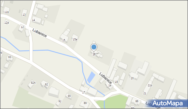 Lubanice, Lubanice, 16, mapa Lubanice