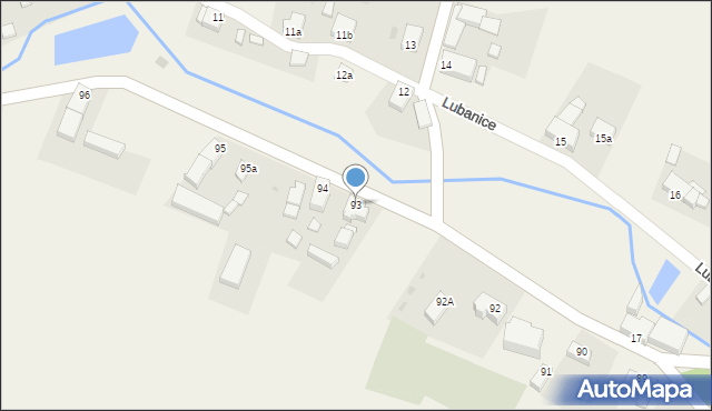 Lubanice, Lubanice, 93, mapa Lubanice
