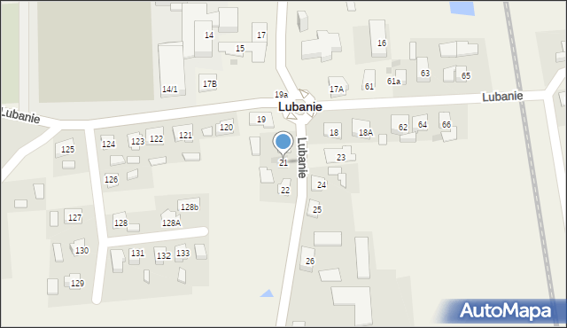 Lubanie, Lubanie, 21, mapa Lubanie