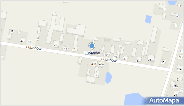 Lubanów, Lubanów, 41, mapa Lubanów