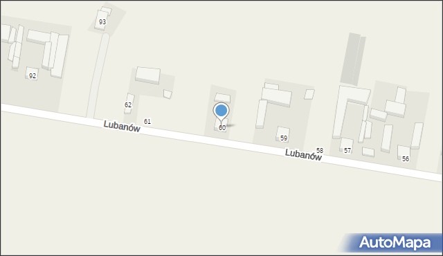 Lubanów, Lubanów, 60, mapa Lubanów