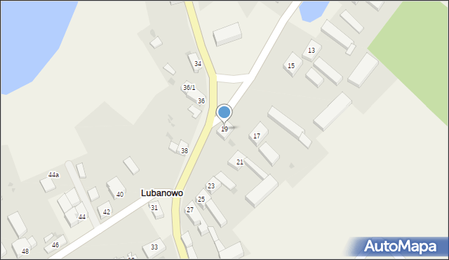 Lubanowo, Lubanowo, 19, mapa Lubanowo