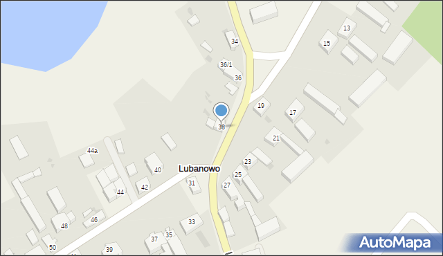 Lubanowo, Lubanowo, 38, mapa Lubanowo