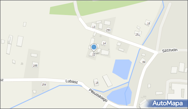 Lubasz, Lubasz, 12, mapa Lubasz