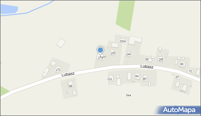 Lubasz, Lubasz, 273, mapa Lubasz