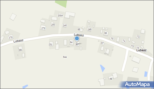 Lubasz, Lubasz, 367, mapa Lubasz