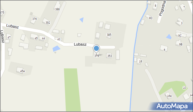 Lubasz, Lubasz, 379, mapa Lubasz