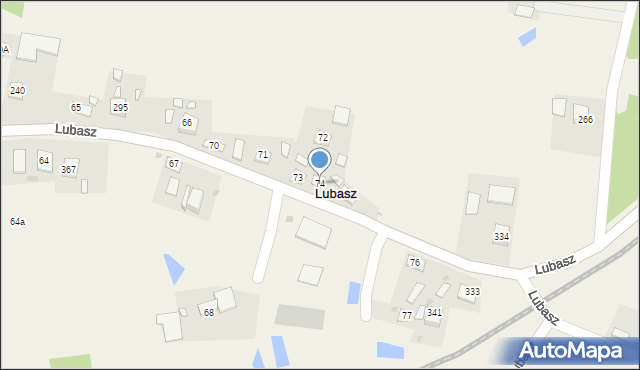 Lubasz, Lubasz, 74, mapa Lubasz