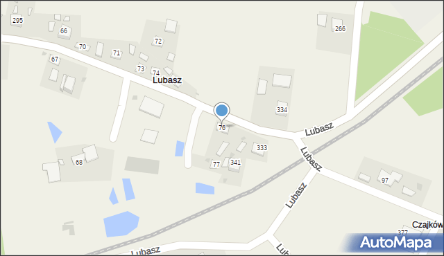 Lubasz, Lubasz, 76, mapa Lubasz