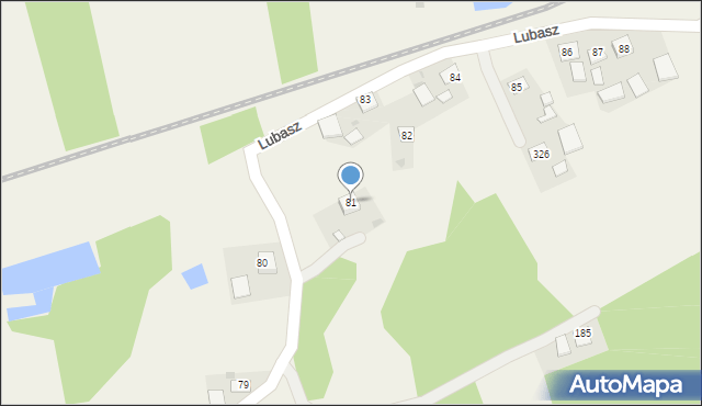 Lubasz, Lubasz, 81, mapa Lubasz