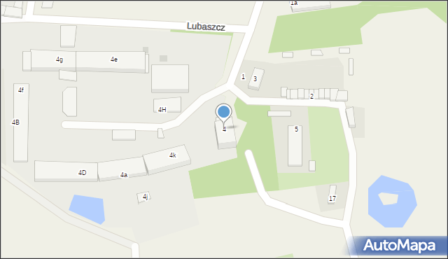 Lubaszcz, Lubaszcz, 4, mapa Lubaszcz