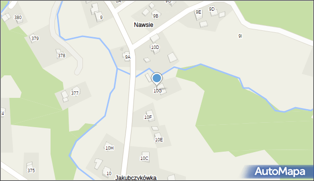 Lubatowa, Lubatowa, 10G, mapa Lubatowa