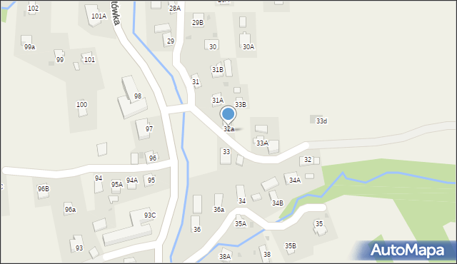 Lubatówka, Lubatówka, 32a, mapa Lubatówka