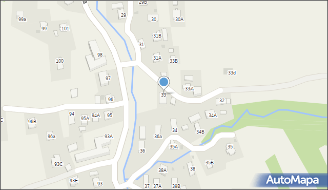 Lubatówka, Lubatówka, 33, mapa Lubatówka