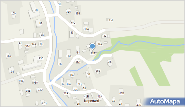 Lubatówka, Lubatówka, 34B, mapa Lubatówka