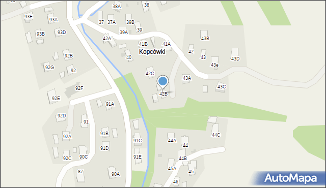 Lubatówka, Lubatówka, 42B, mapa Lubatówka