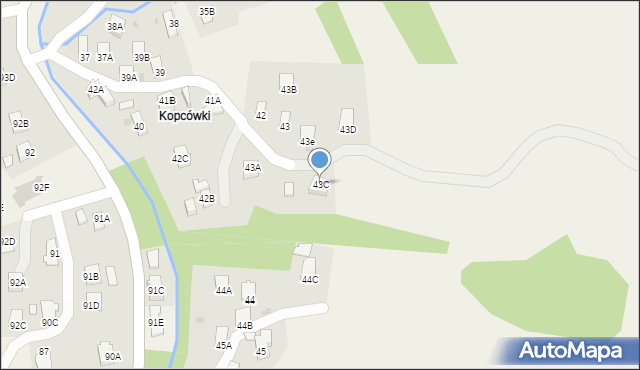 Lubatówka, Lubatówka, 43C, mapa Lubatówka