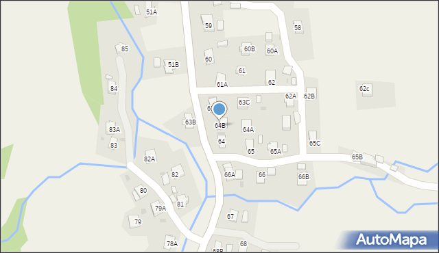 Lubatówka, Lubatówka, 64B, mapa Lubatówka