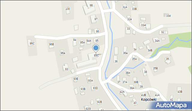 Lubatówka, Lubatówka, 93C, mapa Lubatówka