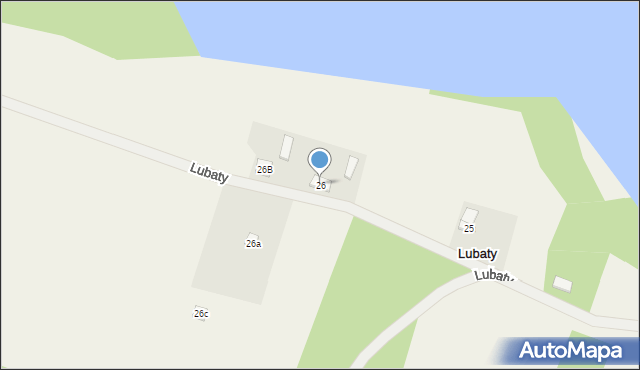 Lubaty, Lubaty, 26, mapa Lubaty