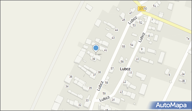 Lubcz, Lubcz, 40, mapa Lubcz