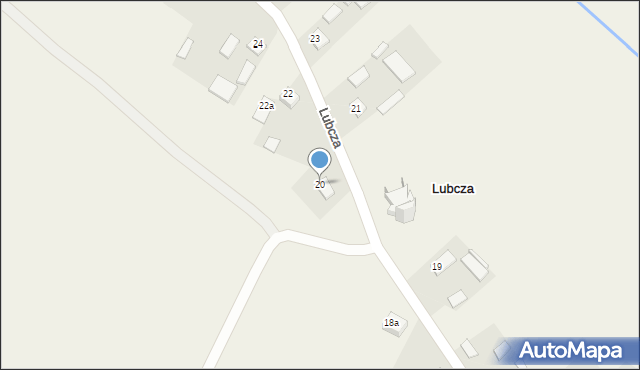 Lubcza, Lubcza, 20, mapa Lubcza