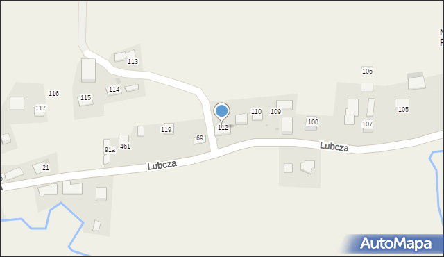 Lubcza, Lubcza, 112, mapa Lubcza