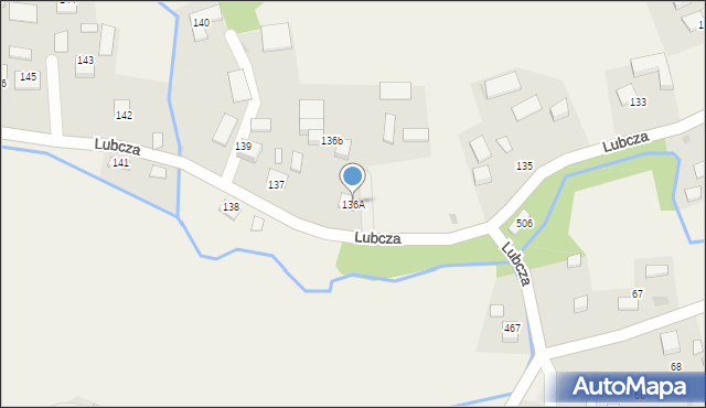 Lubcza, Lubcza, 136A, mapa Lubcza