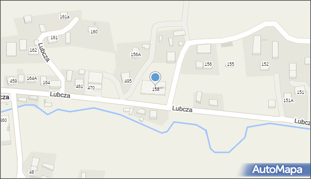 Lubcza, Lubcza, 158, mapa Lubcza