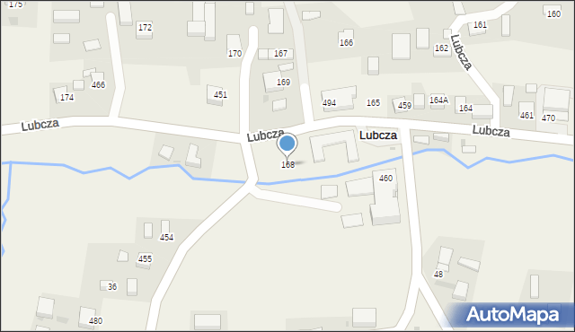 Lubcza, Lubcza, 168, mapa Lubcza