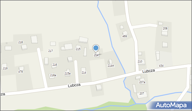 Lubcza, Lubcza, 214, mapa Lubcza