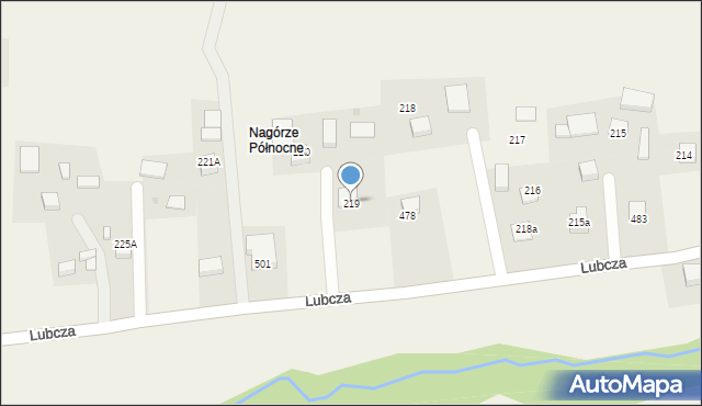 Lubcza, Lubcza, 219, mapa Lubcza