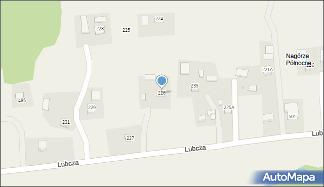 Lubcza, Lubcza, 226, mapa Lubcza
