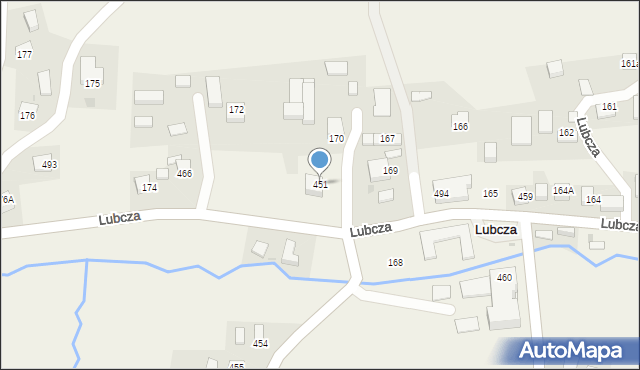 Lubcza, Lubcza, 451, mapa Lubcza