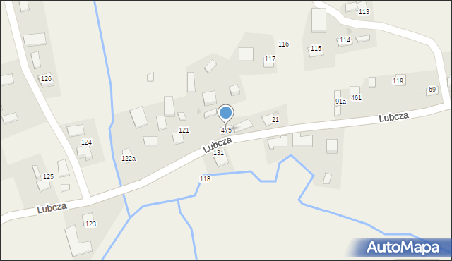 Lubcza, Lubcza, 475, mapa Lubcza