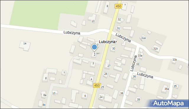 Lubczyna, Lubczyna, 2, mapa Lubczyna