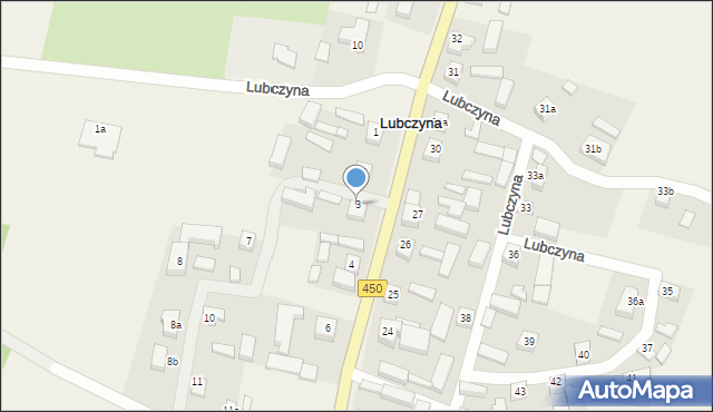 Lubczyna, Lubczyna, 3, mapa Lubczyna