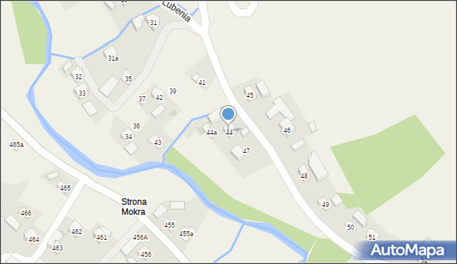 Lubenia, Lubenia, 44, mapa Lubenia