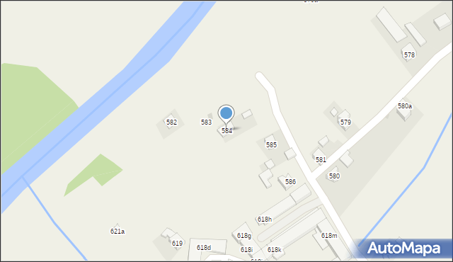 Lubenia, Lubenia, 584, mapa Lubenia