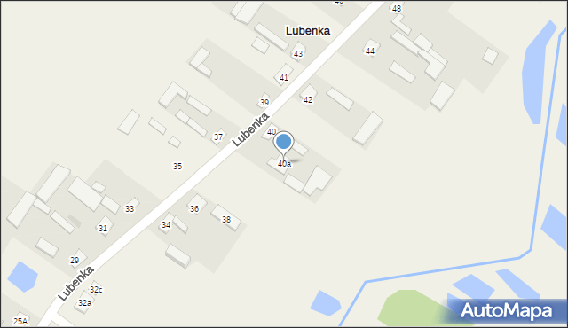 Lubenka, Lubenka, 40a, mapa Lubenka