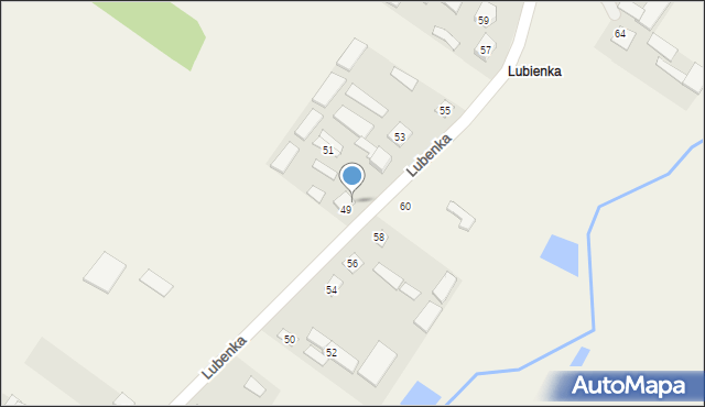 Lubenka, Lubenka, 51a, mapa Lubenka